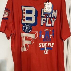 Born To Fly T-Shirt Mens 2XL NEW
